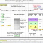 Flexible Pavement Design And Calculation According to AASHTO Spreadsheet