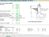 Footing Design For Stud Bearing Wall Spreadsheet