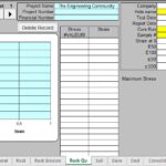 Laboratory Test Spreadsheet Template