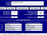 Shaft Capacity Calculation Spreadsheet