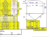 Water Capacity And Weight Of Tank Spreadsheet