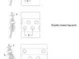 Some types of riveted joints