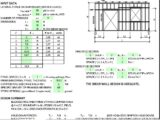 Perforated Shear Wall Design Spreadsheet