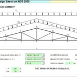 Wood Truss Design Spreadsheet