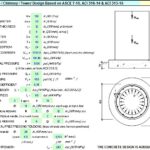 Concrete Silo-Chimney-Tower Design Spreadsheet