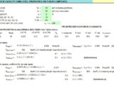 Depressed Floor Deck Capacity Spreadsheet
