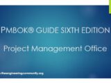 PMBOK® GUIDE SIXTH EDITION Project Management Office