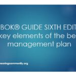 PMBOK® GUIDE SIXTH EDITION The key elements of the benefits management plan