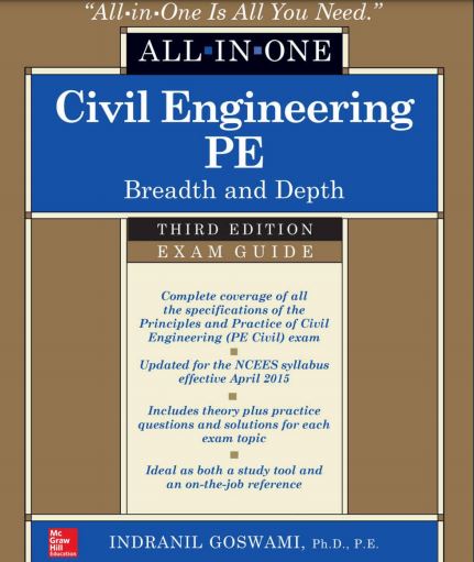 Civil Engineering PE Breadth and Depth PDF Book Civil Engineering PE Breadth and Depth PDF Book