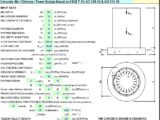 Concrete Silo-Chimney-Tower Design Spreadsheet