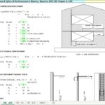 Development and Splice Of Reinforcement In Masonry Spreadsheet