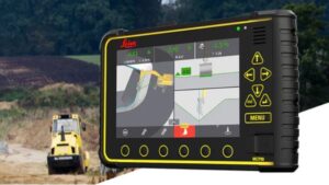 Leica excavator machine control solution