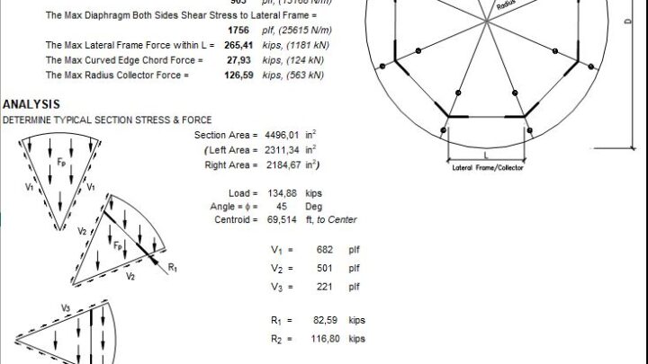 Circular Flexible Diaphragm Analysis Spreadsheet