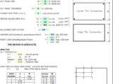 Two-way Floor Design Using Cross-Laminated Timber Spreadsheet