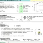 Wind Analysis For Circular Structure Spreadsheet