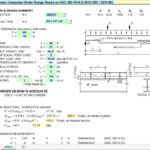 Non-Prismatic Composite Girder Design Spreadsheet