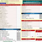 Assortment Of Drilling Mini-Applications Spreadsheet