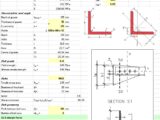 Bolted Connection For An Angle Brace In Tension To a Gusset Plate Spreadsheet