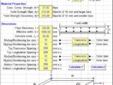 Design Of Concrete Plate Elements From Finite Element Analysis Spreadsheet