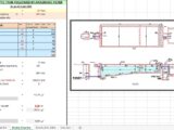 Design Of Single and Double Chamber Septic Tank Spreadsheet