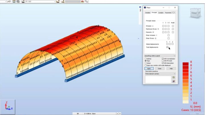 Designing and Analysis Of RCC-Tunnel in Robot Structural Analysis Professional 2022