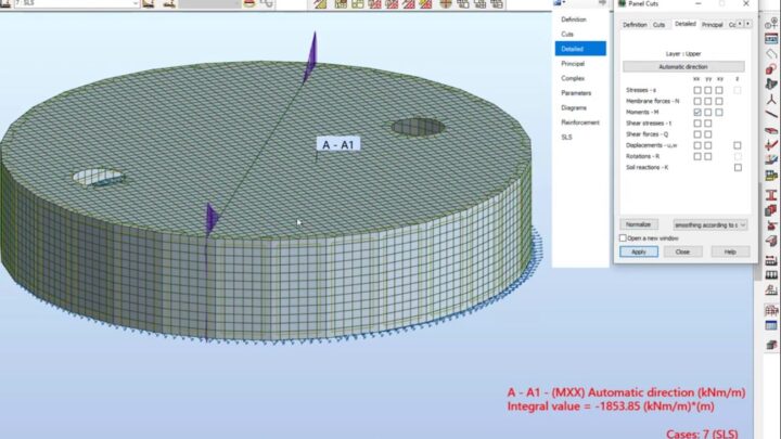 Designing and Analysis of Storage Water Tank in Robot Structural Analysis Professional 2022