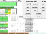 Drilling Basic Mud Report Spreadsheet