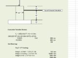 Oil Storage Tank Foundation Design Spreadsheet