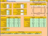 Two-way Spanning Reinforced Concrete Slab Design Spreadsheet