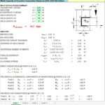 Weld Capacity Of Eccentric Connection Based on AISC-ASD Spreadsheet