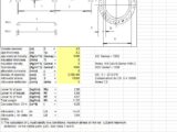 Calculation Of Maximum Distance Between Supports In A Continuous Line Spreadsheet
