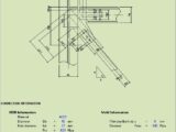 Design Of Beam To Column Web With Vertical Brace Connection Spreadsheet