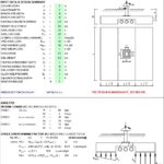 Design Of Footing At Piping Based On ACI 318-14 Spreadsheet