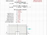 Design Of Spread Footing As Per ACI 318-07 Spreadsheet