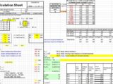 Moment Connection Of Portal Frame Spreadsheet (Eurocode 3)