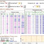 Axial Column Shortening Design and Calculation To EN 1992-1 2003 Spreadsheet