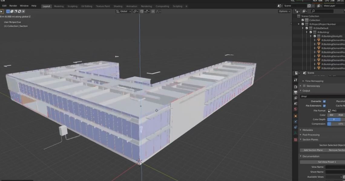 BlenderBIM: An open source solution for BIM projects?