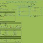 Box Culvert Design – Longitudinal Section Spreadsheet