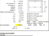 Box Culvert Design and Calculation Spreadsheet