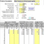 Calculating Friction And Anchor Set Losses In Post-Tensioned Tendons Spreadsheet