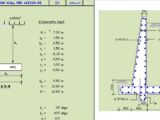 Design Of Cantiliver Retaining Wall Per ACI318-05 Spreadsheet