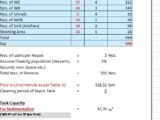 Design Of Septic Tank Followed By Anaerobic Filter Spreadsheet