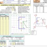 Eccentrically Loaded Weld Group Analysis Spreadsheet
