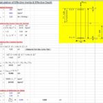 Effective Inertia and Effective Depth Calculation Spreadsheet