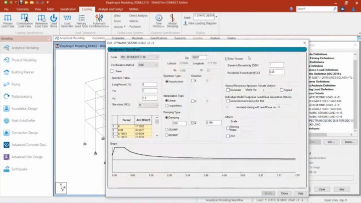 Modeling and Understanding Floor Diaphragms in STAAD Pro Tutorial