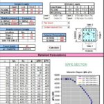 Rectangular Column Calculations Spreadsheet