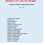 Reinforced Concrete Design Using The Ultimate Limit Design Method Spreadsheet