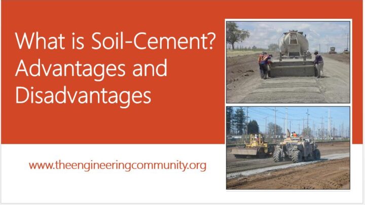 What is Soil-Cement? Advantages and Disadvantages