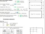 Structural Glass Design Using FEM Method Spreadsheet