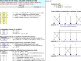 Thermal Effects For Steel Building Or Structure Calculation Spreadsheet